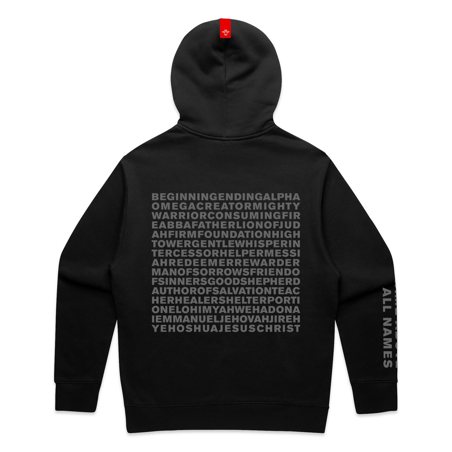 Yeshua Hoodie – Black